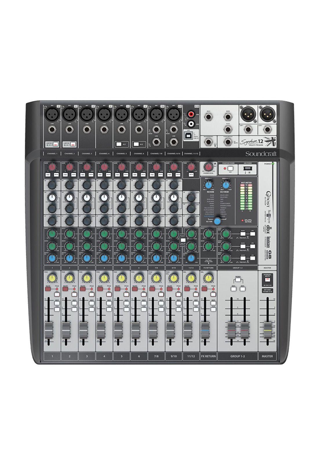 Consola Análoga Soundcraft Signature 12 MTK-0