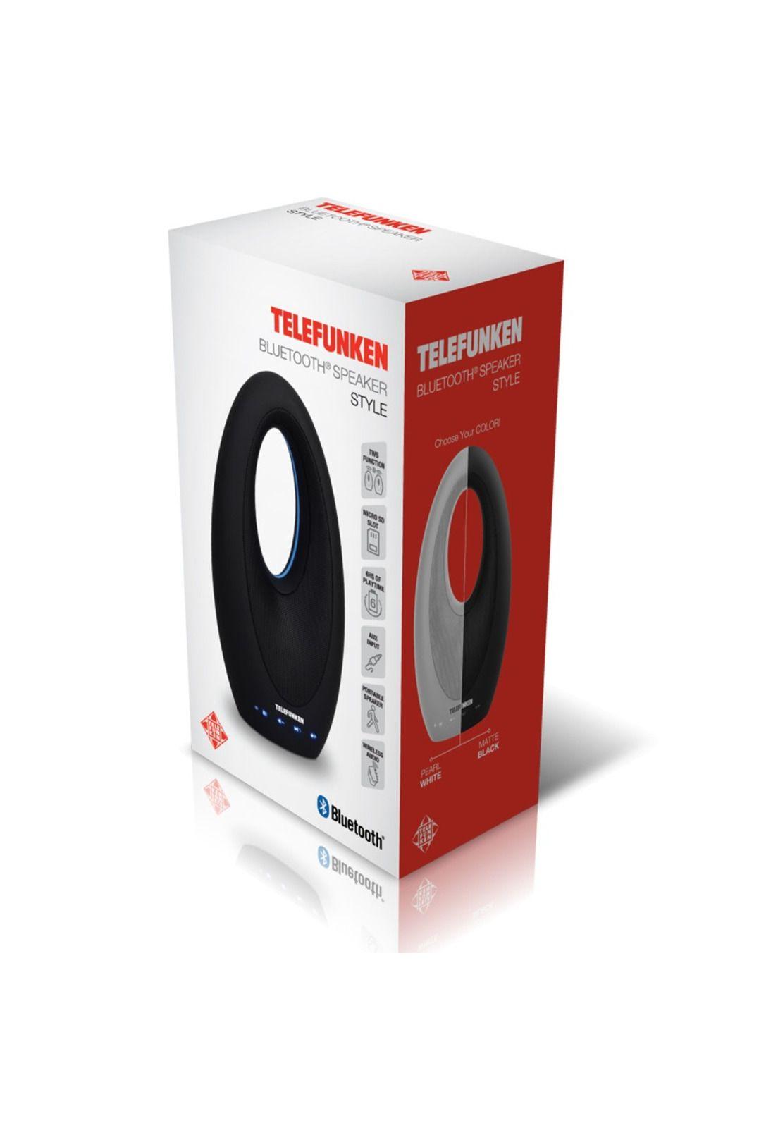 Parlante Portátil Bluetooth Telefunken Style BK-2