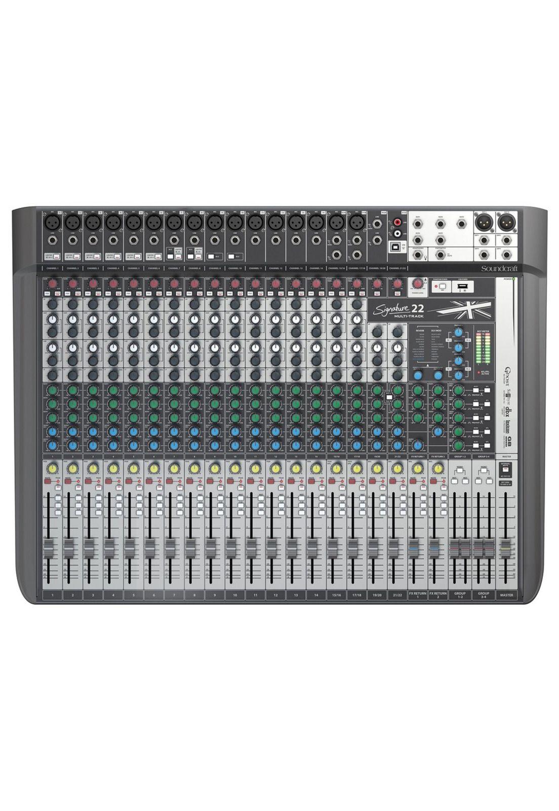 Consola Análoga Soundcraft Signature 22 MTK-0