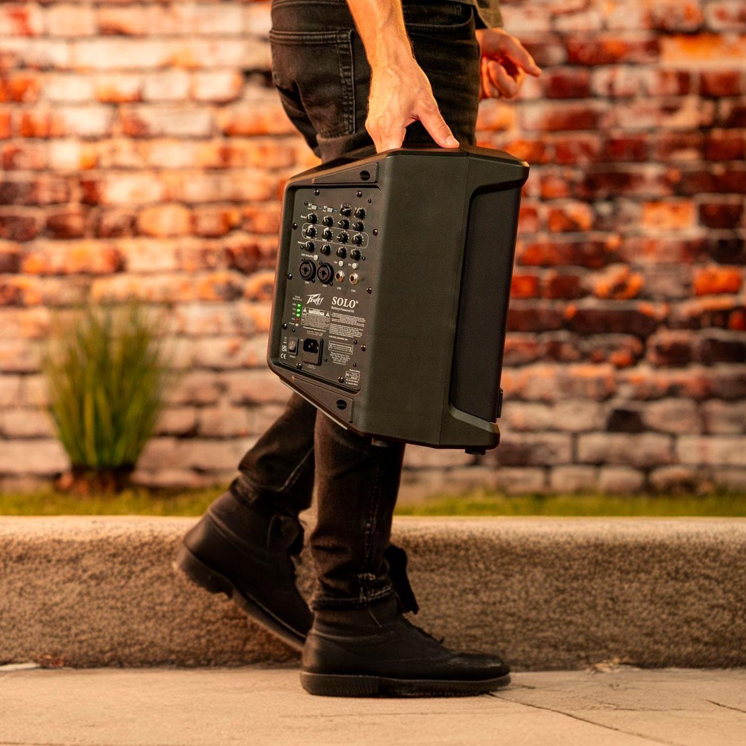 Parlante Portatil con Bateria Peavey Solo Pa-5