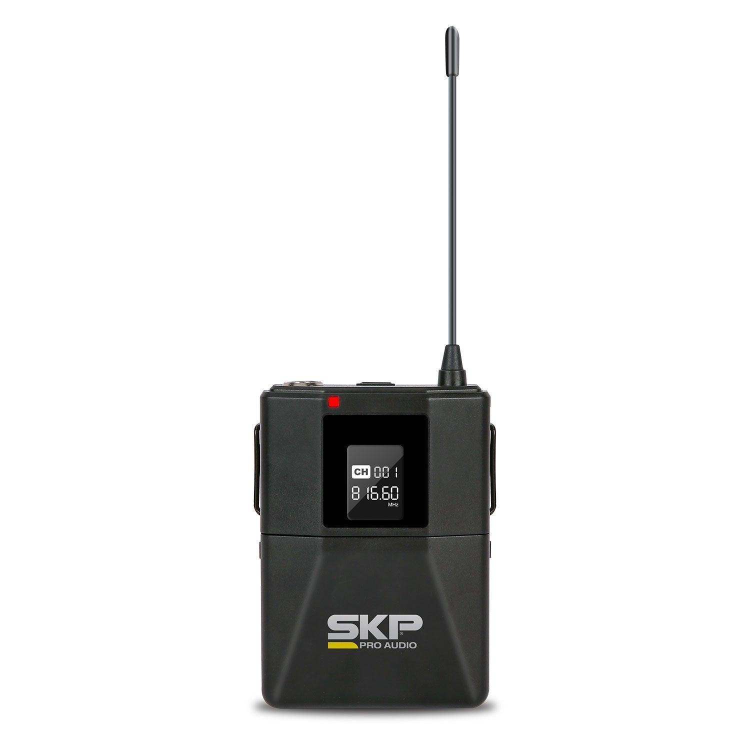Kit Micrófono Inalámbrico SKP UHF 400D-5