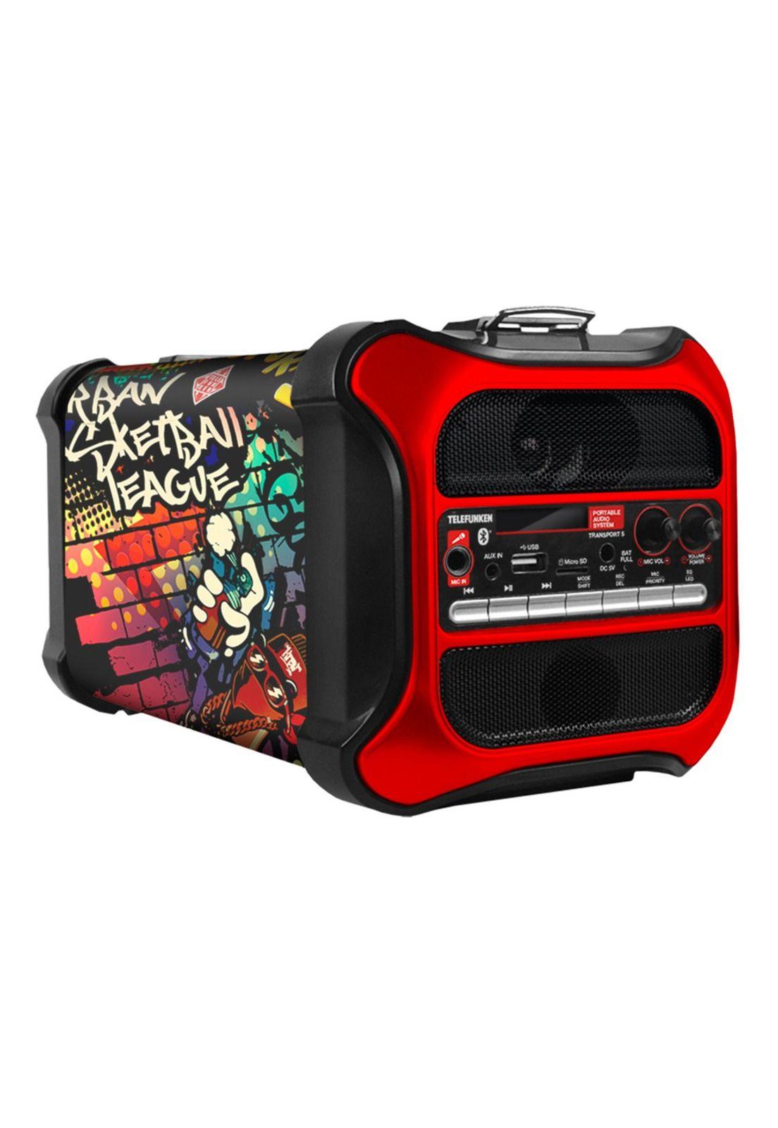 Parlante Portátil Bluetooth Telefunken Transport 5-1