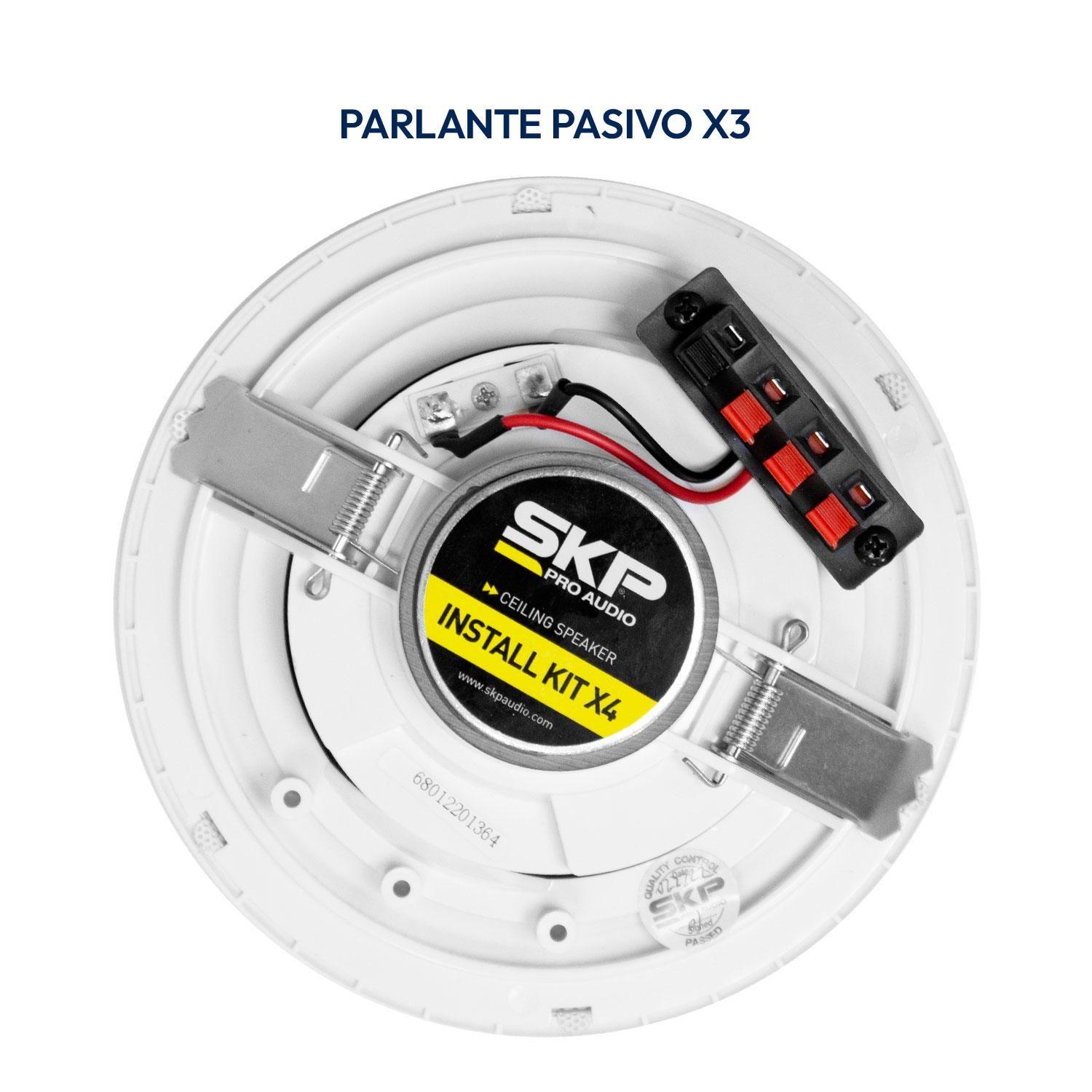 KIT DE 4 PARLANTES DE TECHO SKP INSTALL KIT X4-4
