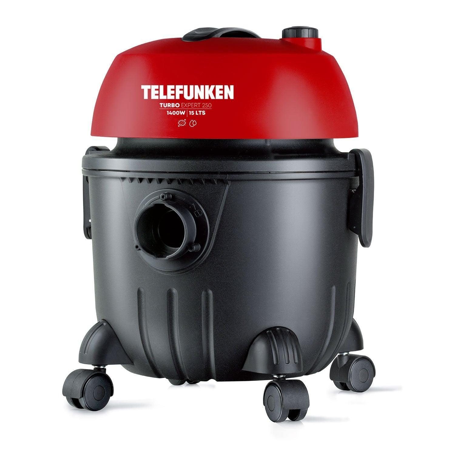 Aspiradora polvo/agua 1600W -25lts -Telefunken-2