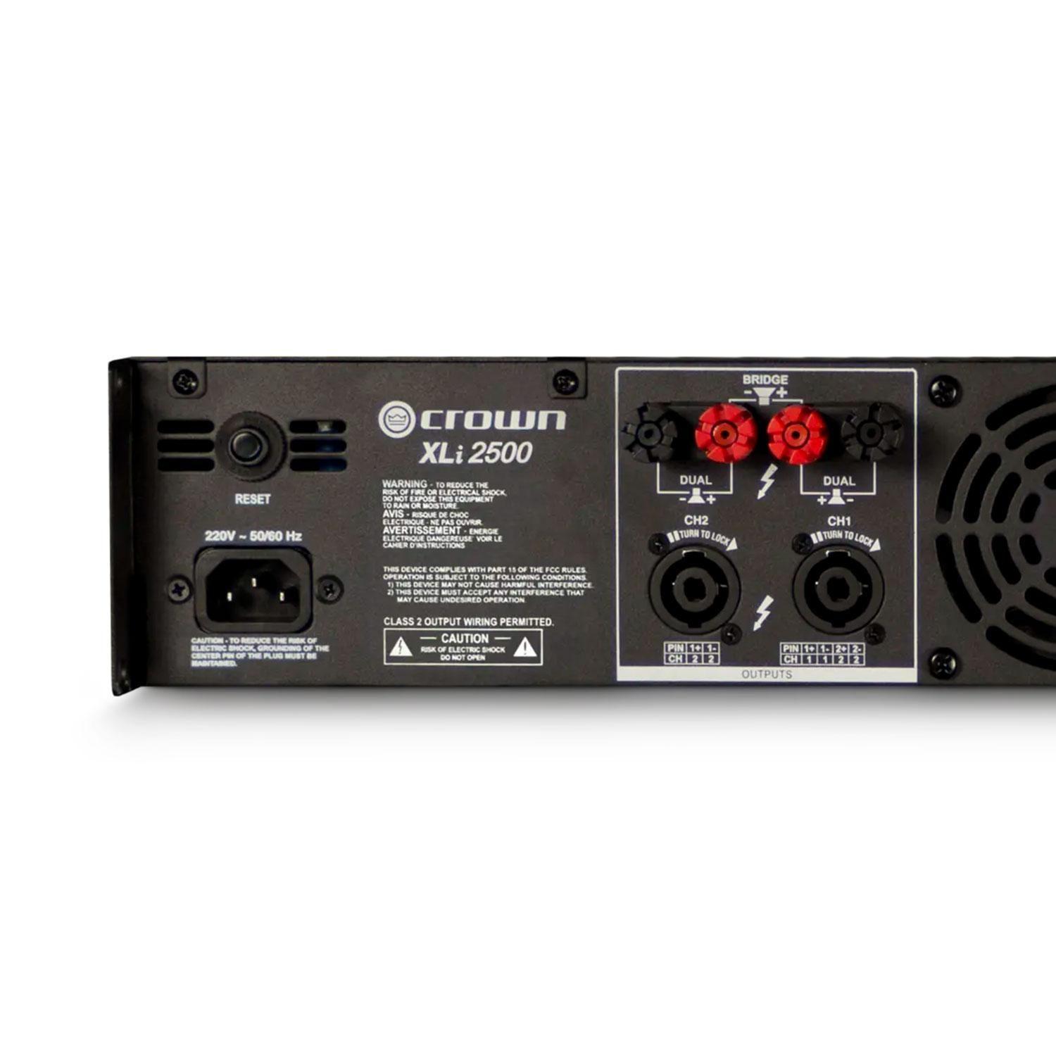 Amplificador De Potencia Crown Xli2500-2