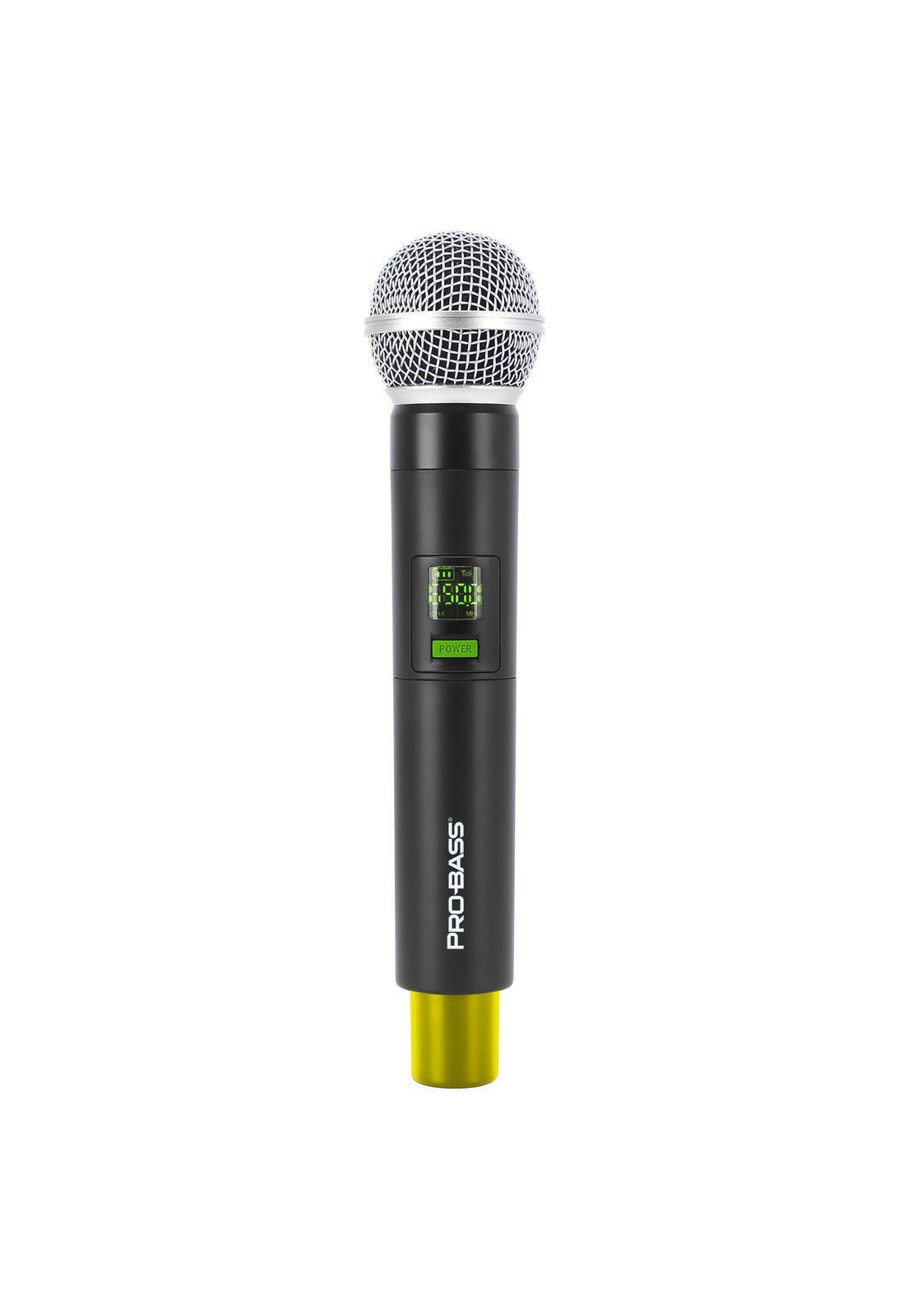 Micrófono Inalámbrico doble Probass UF 224 Multi Frec.-3