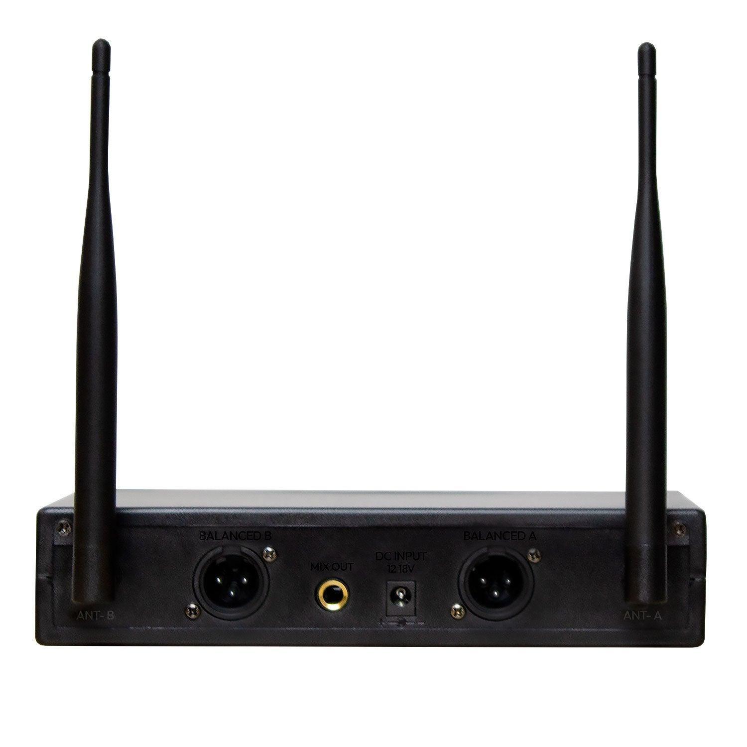 Micrófono Inalámbrico doble Probass UF 224 Multi Frec.-6