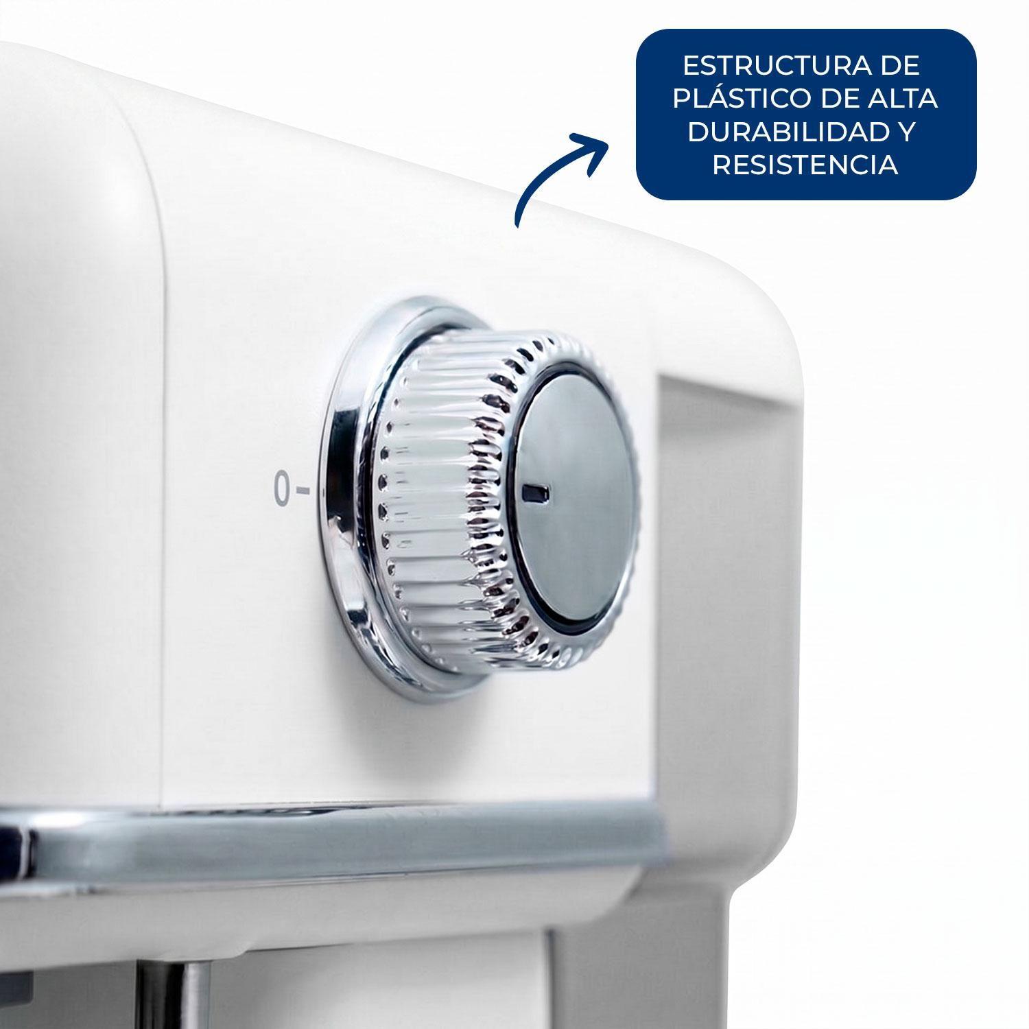 Cafetera Espresso con Molinillo Telefunken Parma Blanca-1