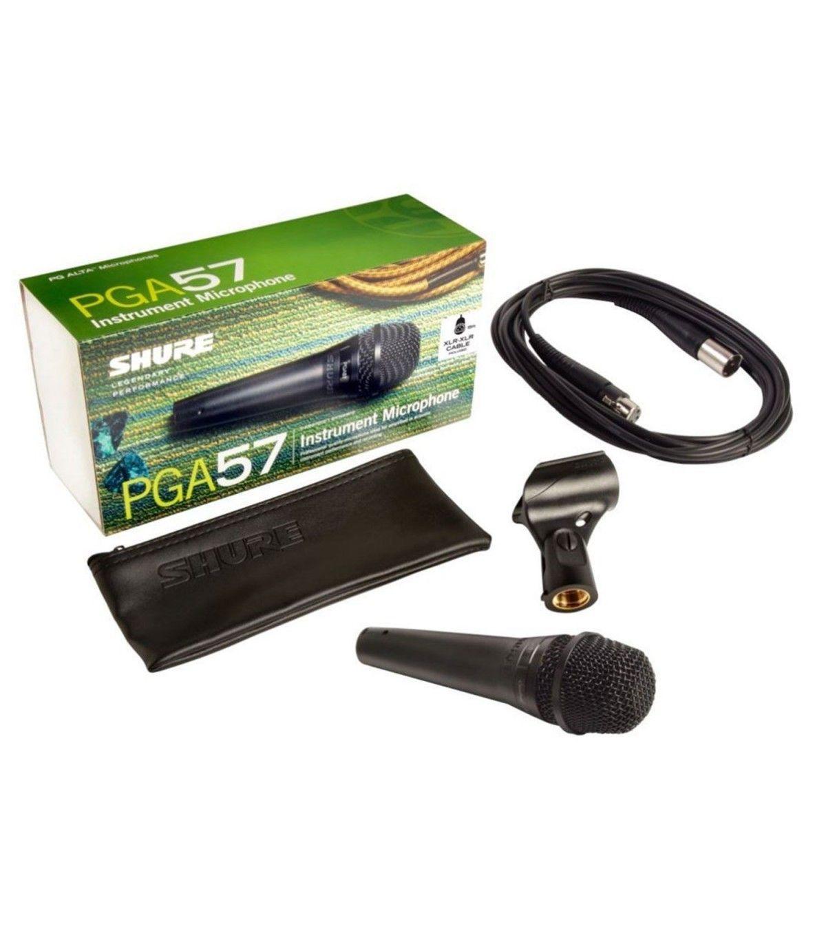 Micrófono Dinámico Profesional Shure Pga57 Xlr-0