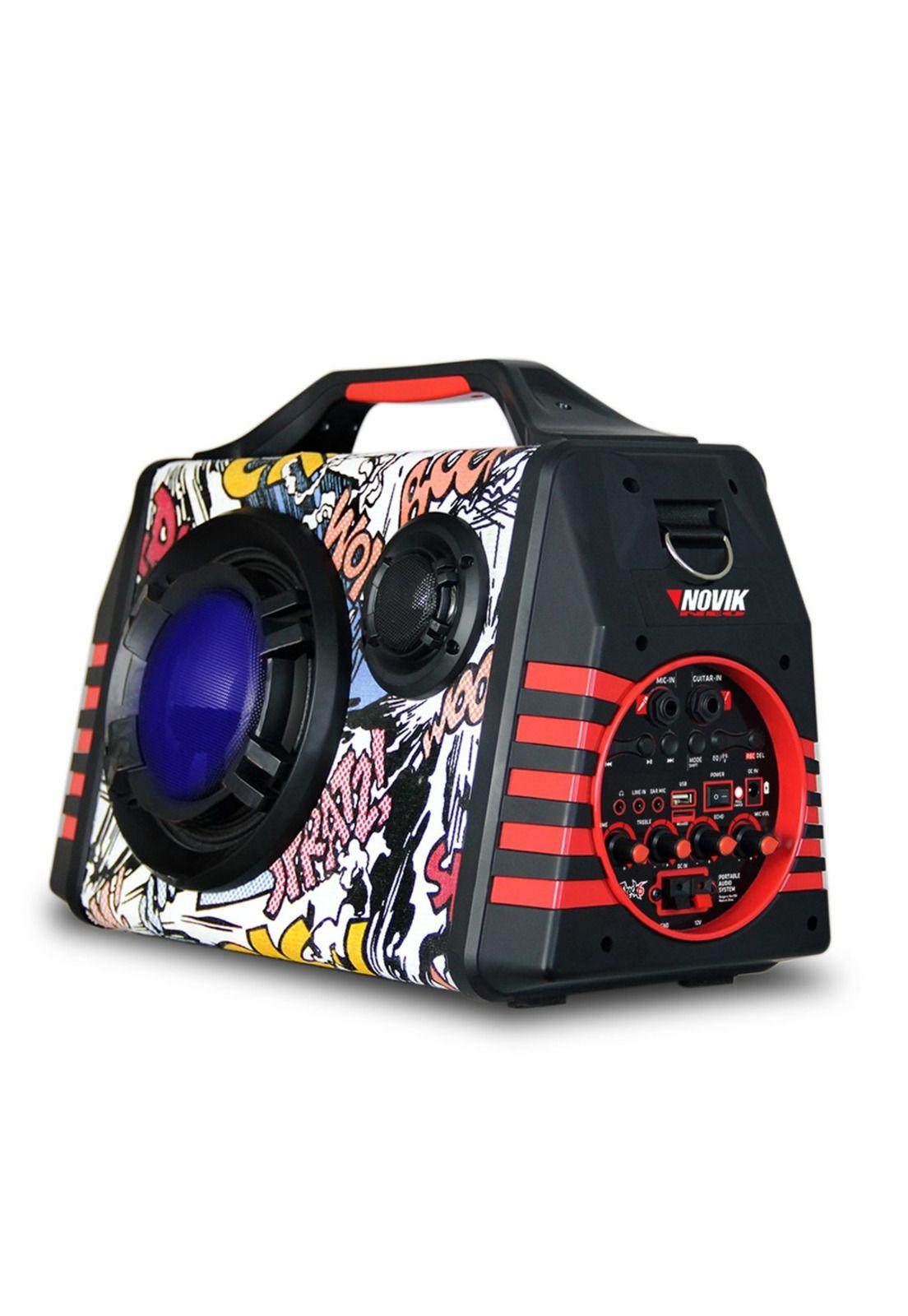 Parlante Portátil Bluetooth Novik Shock 6-1