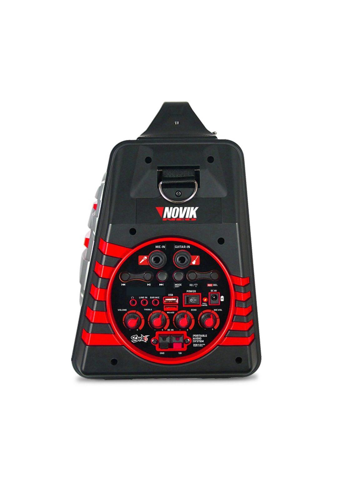 Parlante Portátil Bluetooth Novik Shock 6-2