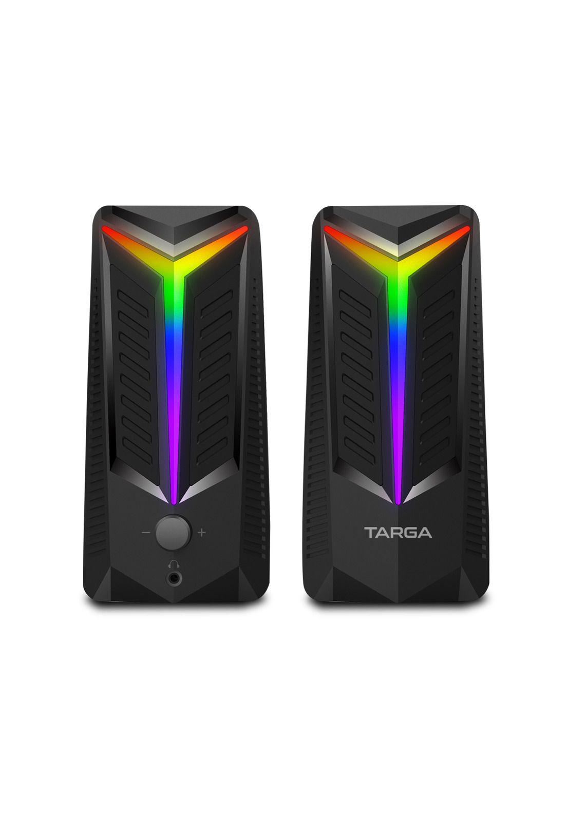 Par de Parlantes Gamer para PC Targa Alpha X-2