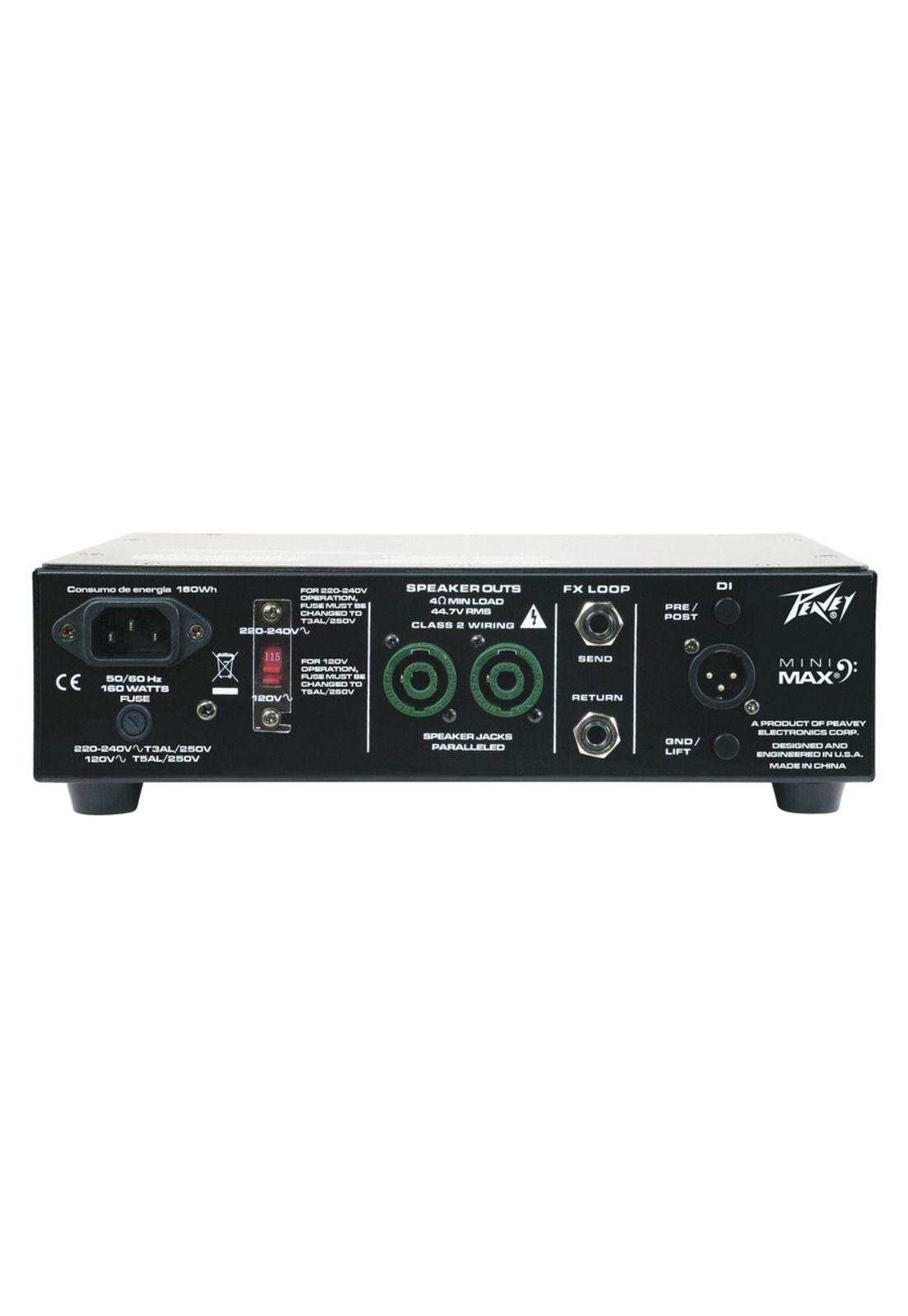 Cabezal de Bajo Peavey Minimax-0