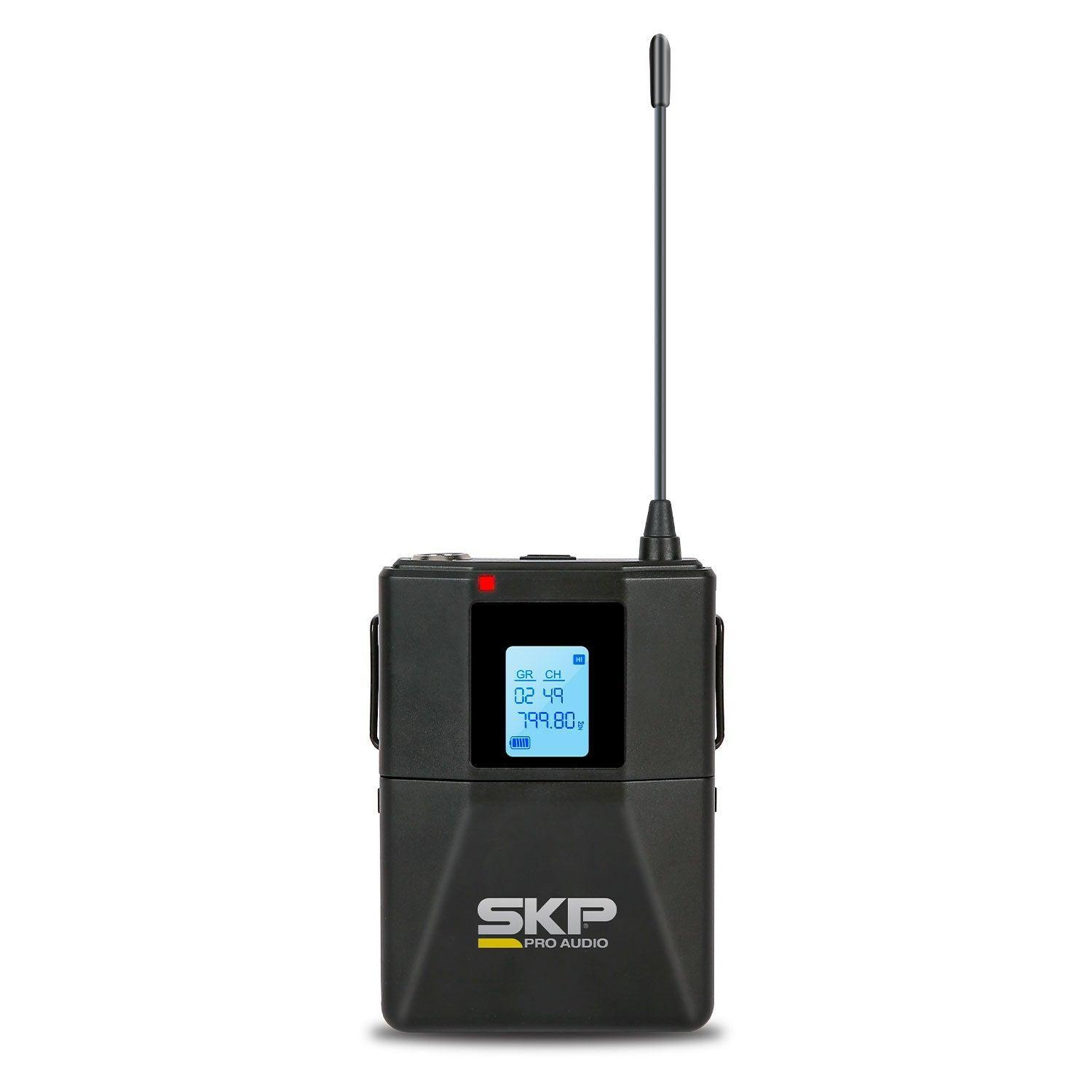 Kit Micrófono Inalámbrico MultiFrec. SKP UHF 700PRO-4