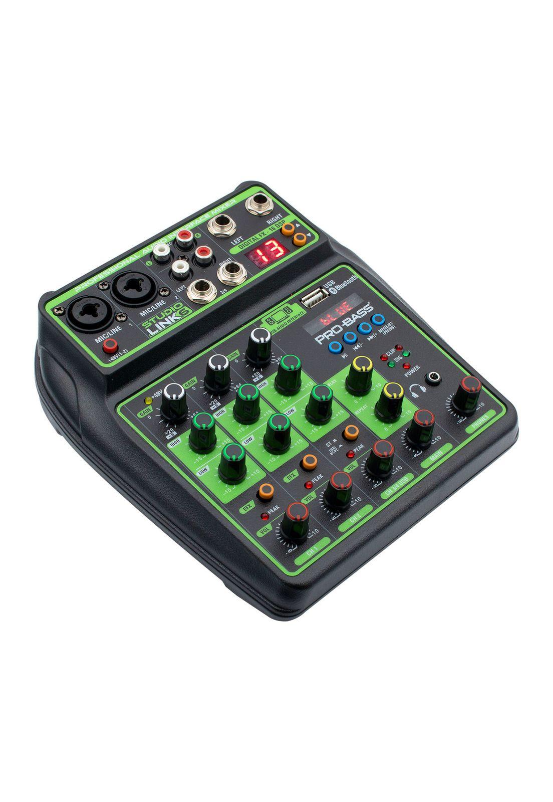Consola con interfaz USB Probass StudioLink 6-2