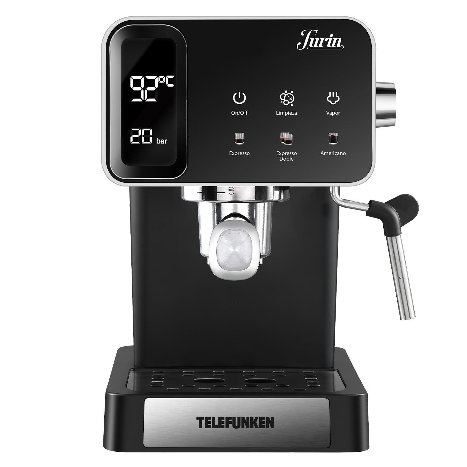 Cafetera Espresso digital Telefunken Turin-1