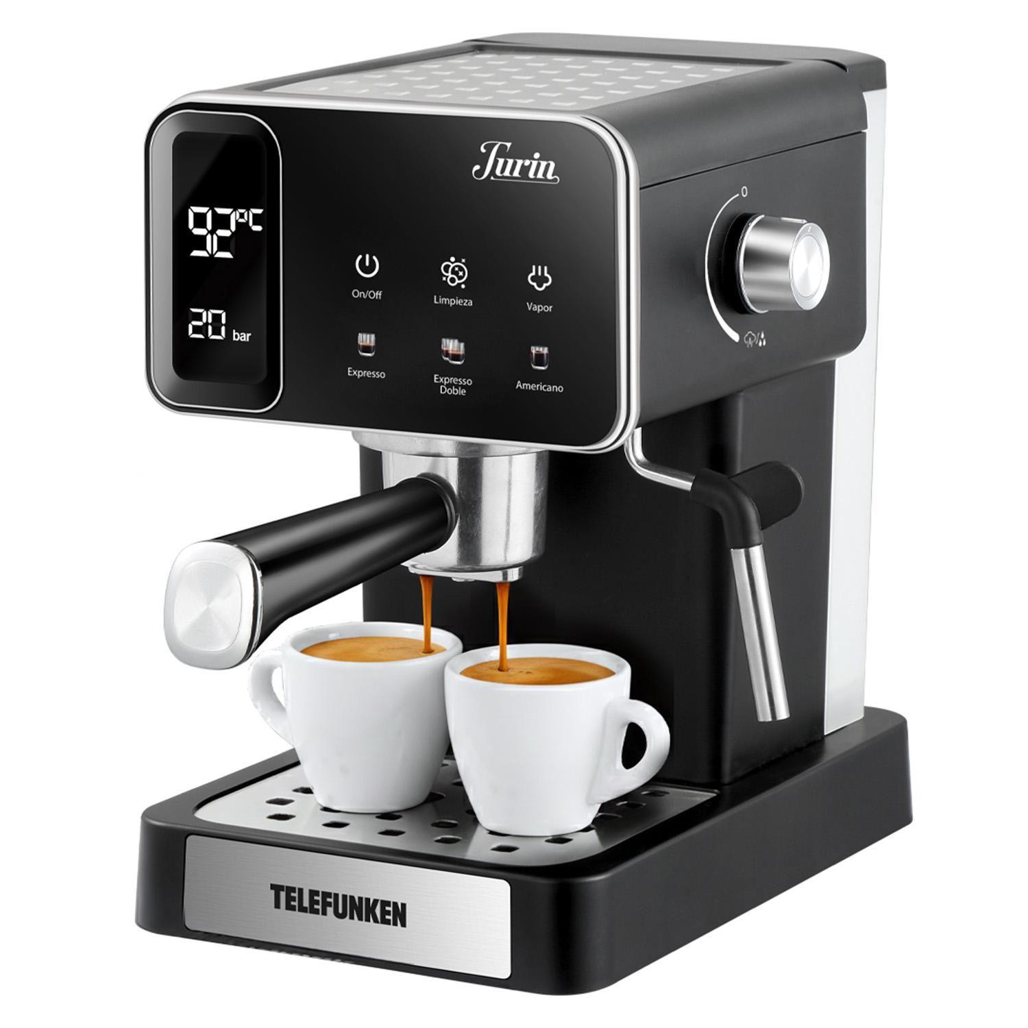 Cafetera Espresso digital Telefunken Turin-4