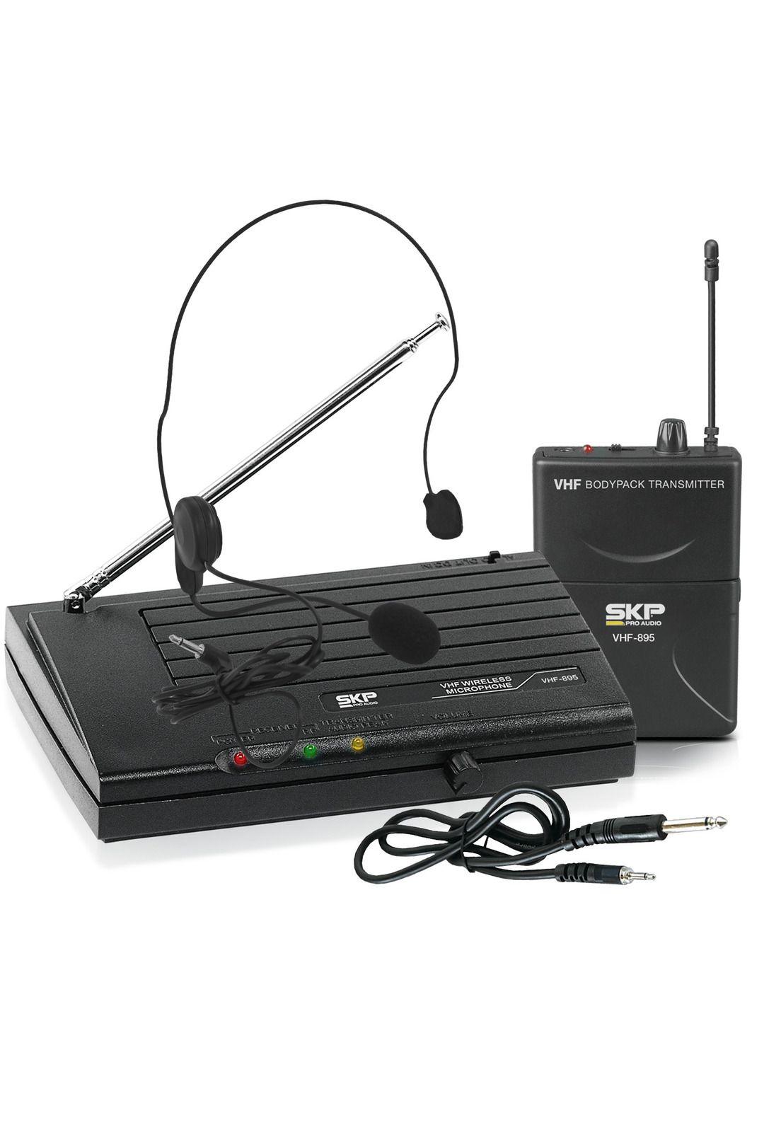 Micrófono Inalámbrico de Cintillo SKP VHF 895-0