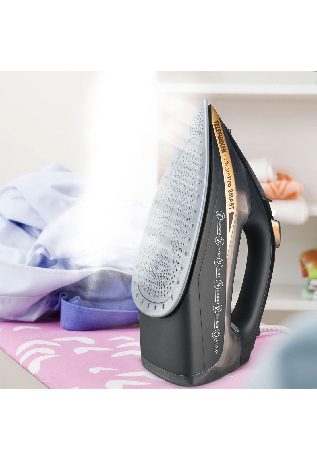 Plancha a vapor Telefunken SteamPro Smart Negro-4