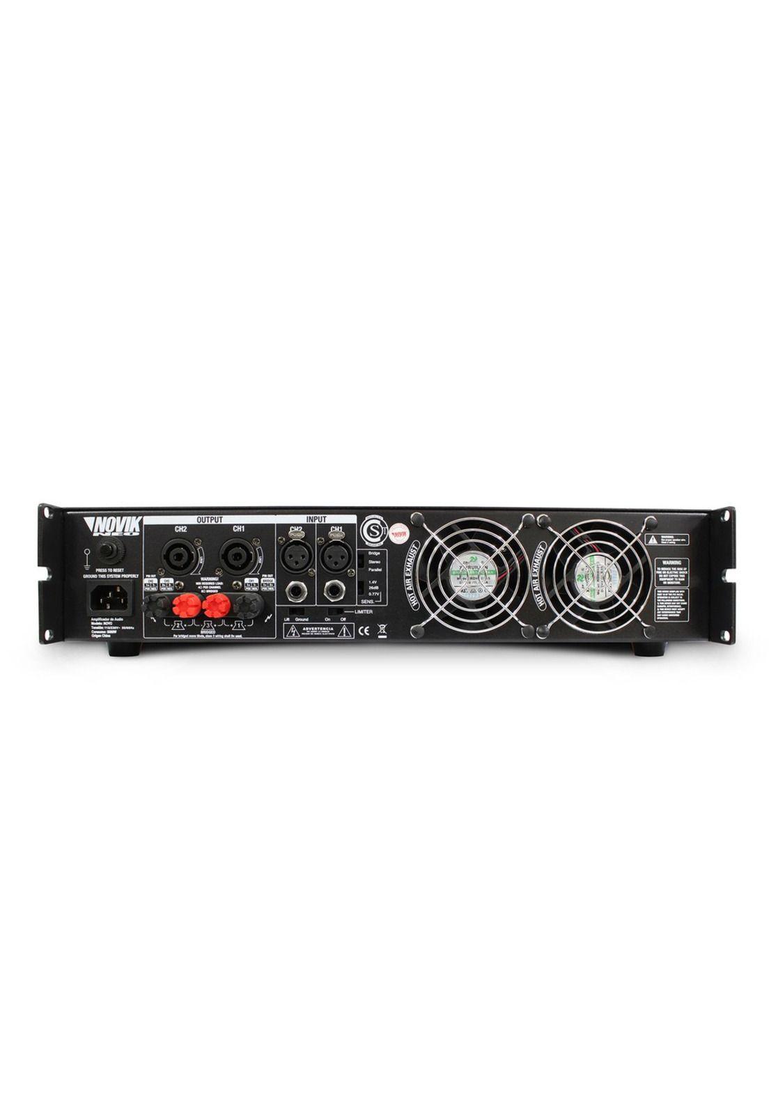 Amplificador de Potencia Novik Novo 1500-1