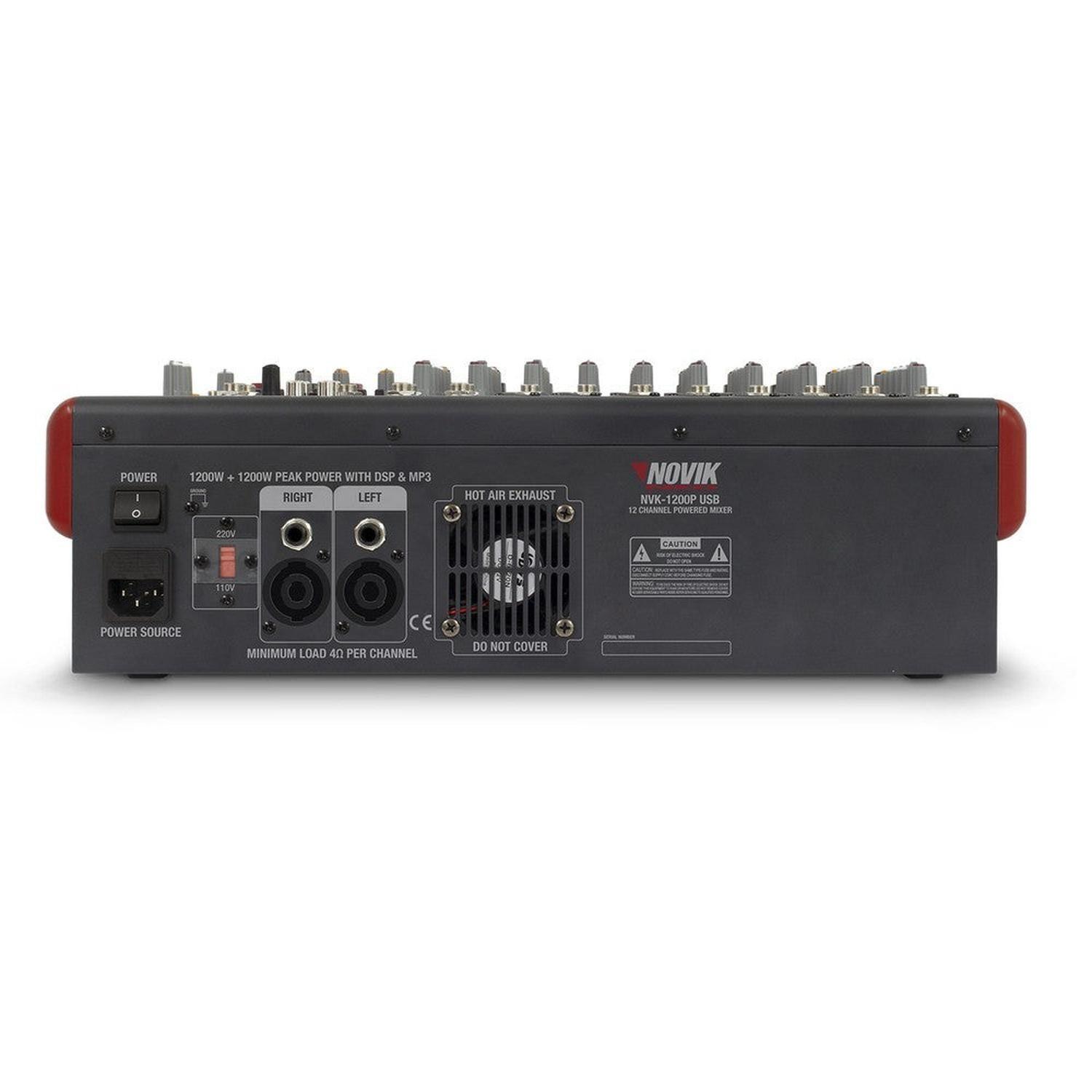 CONSOLA POTENCIADA NOVIK NVK 1200P-1