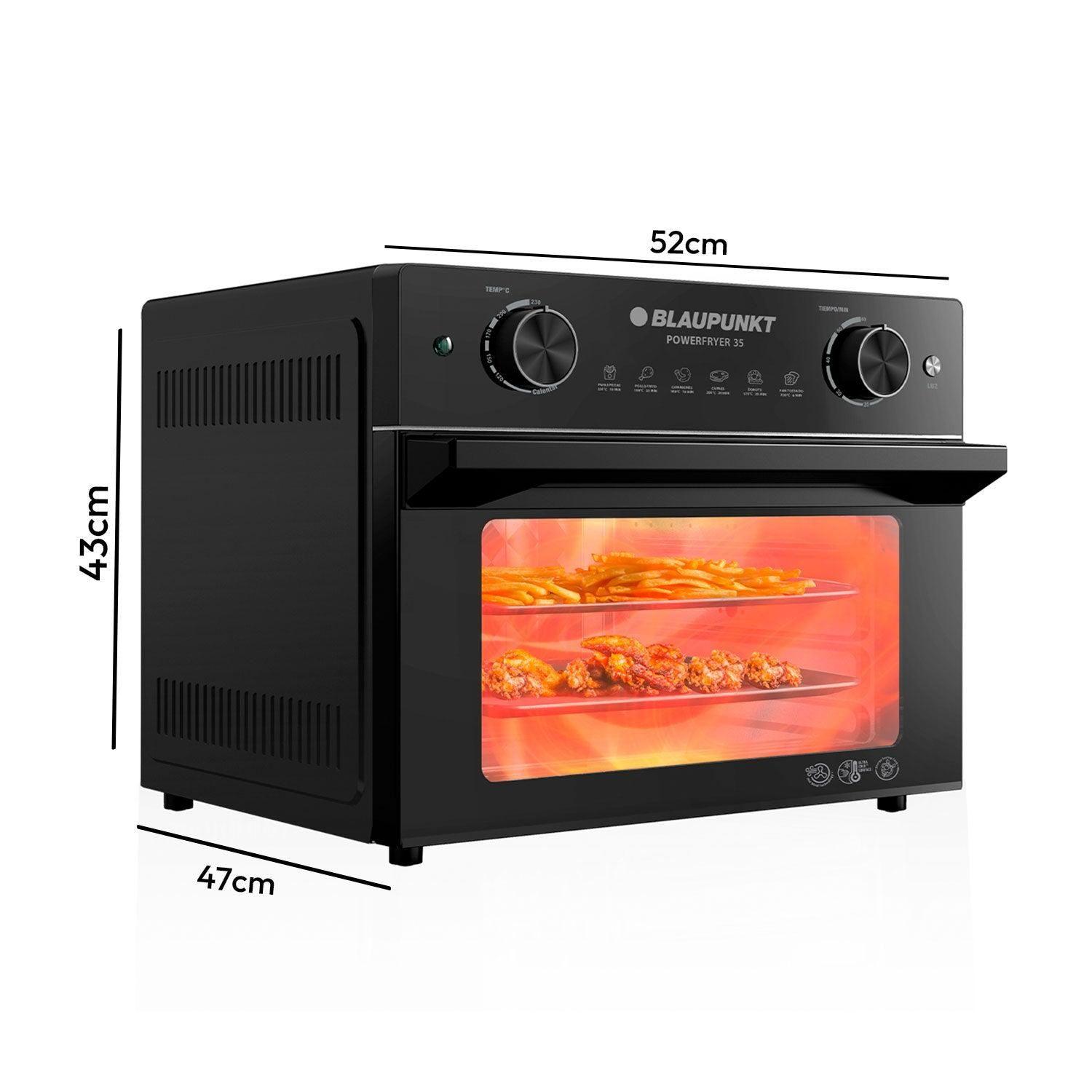 Horno Freidora de Aire 35lts PowerFryer 35-4