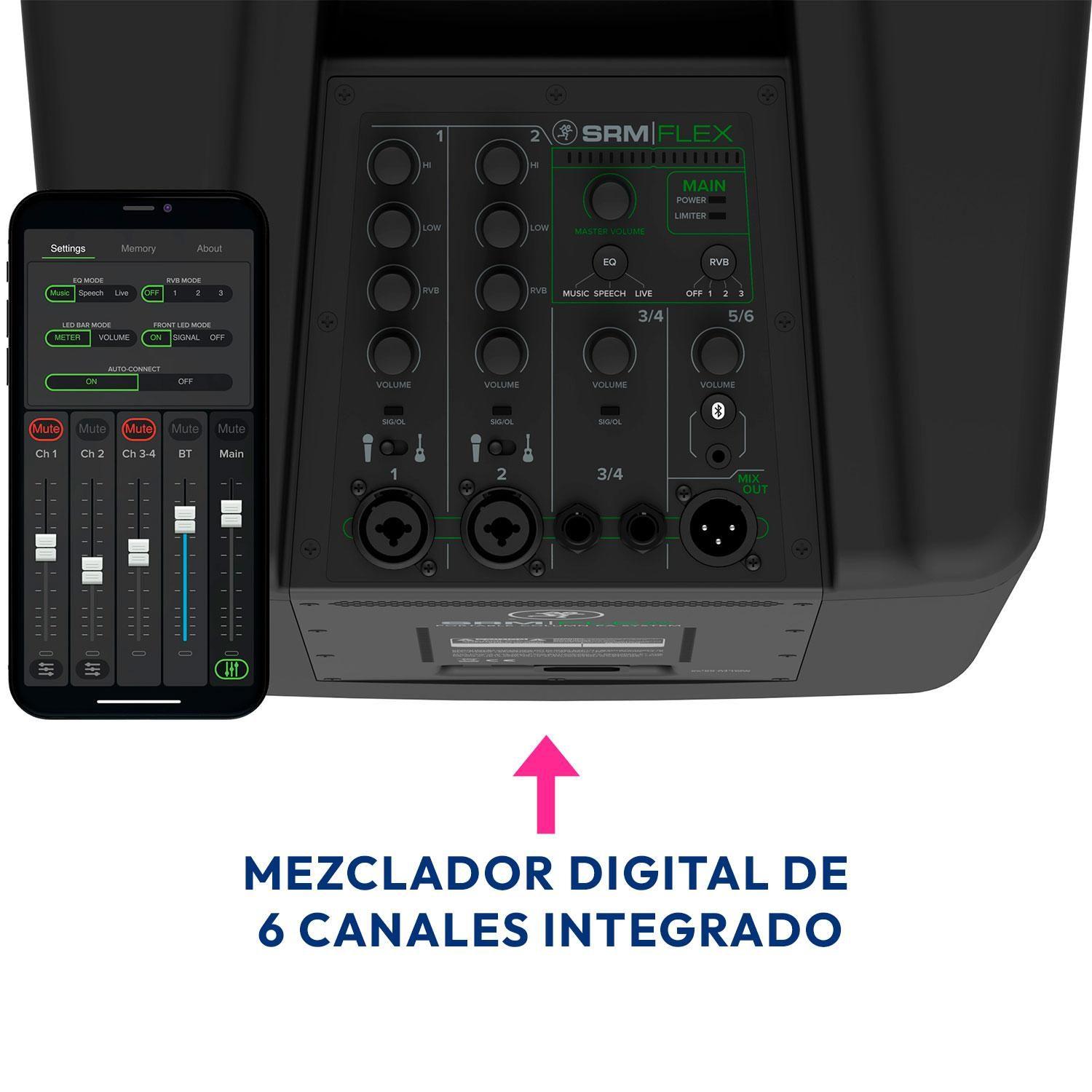 Sistema Line Array Portátil Mackie SRM Flex-2