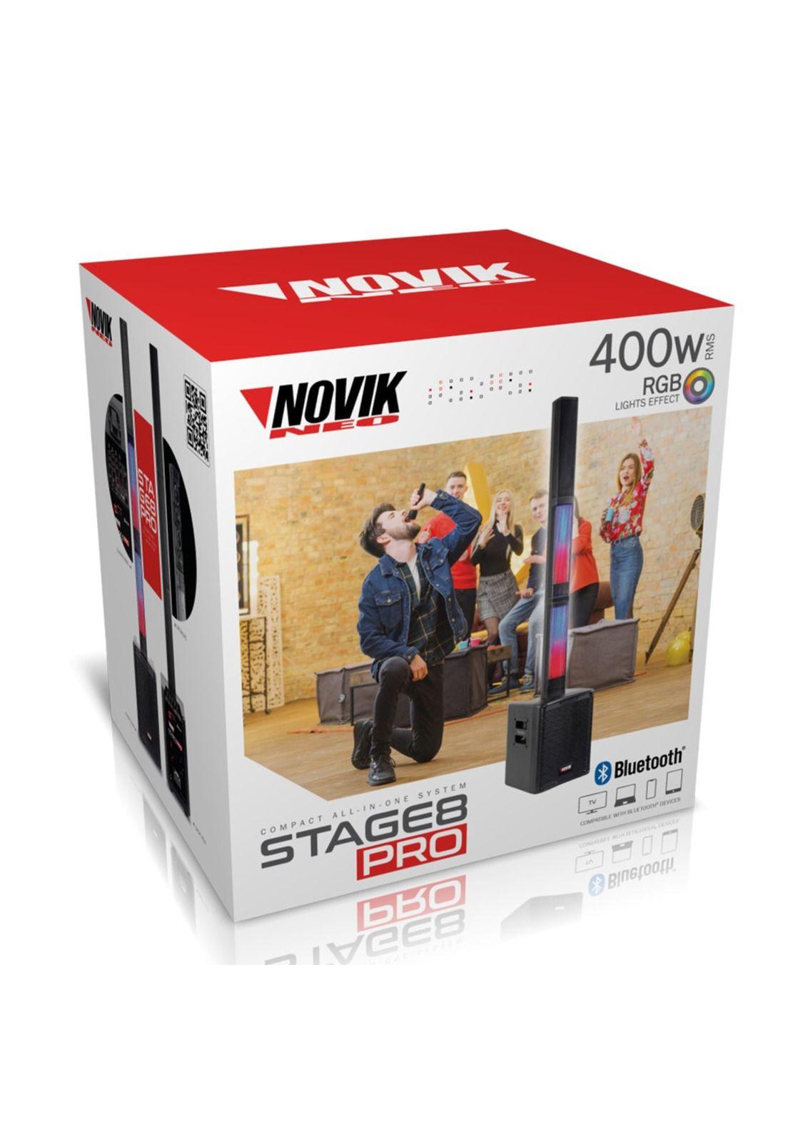 Sistema de Sonido Portátil con Batería Novik Stage 8 pro-5