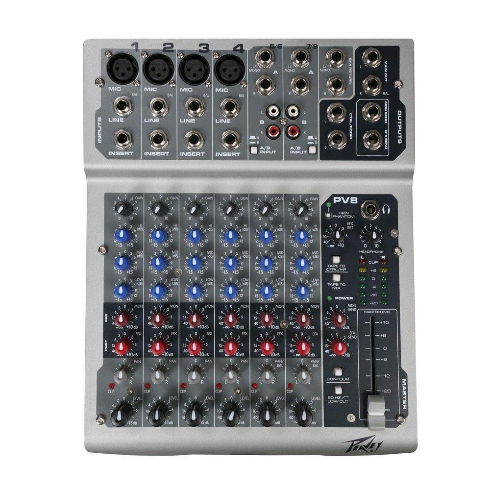 Consola Análoga Peavey PV 8 usb-0