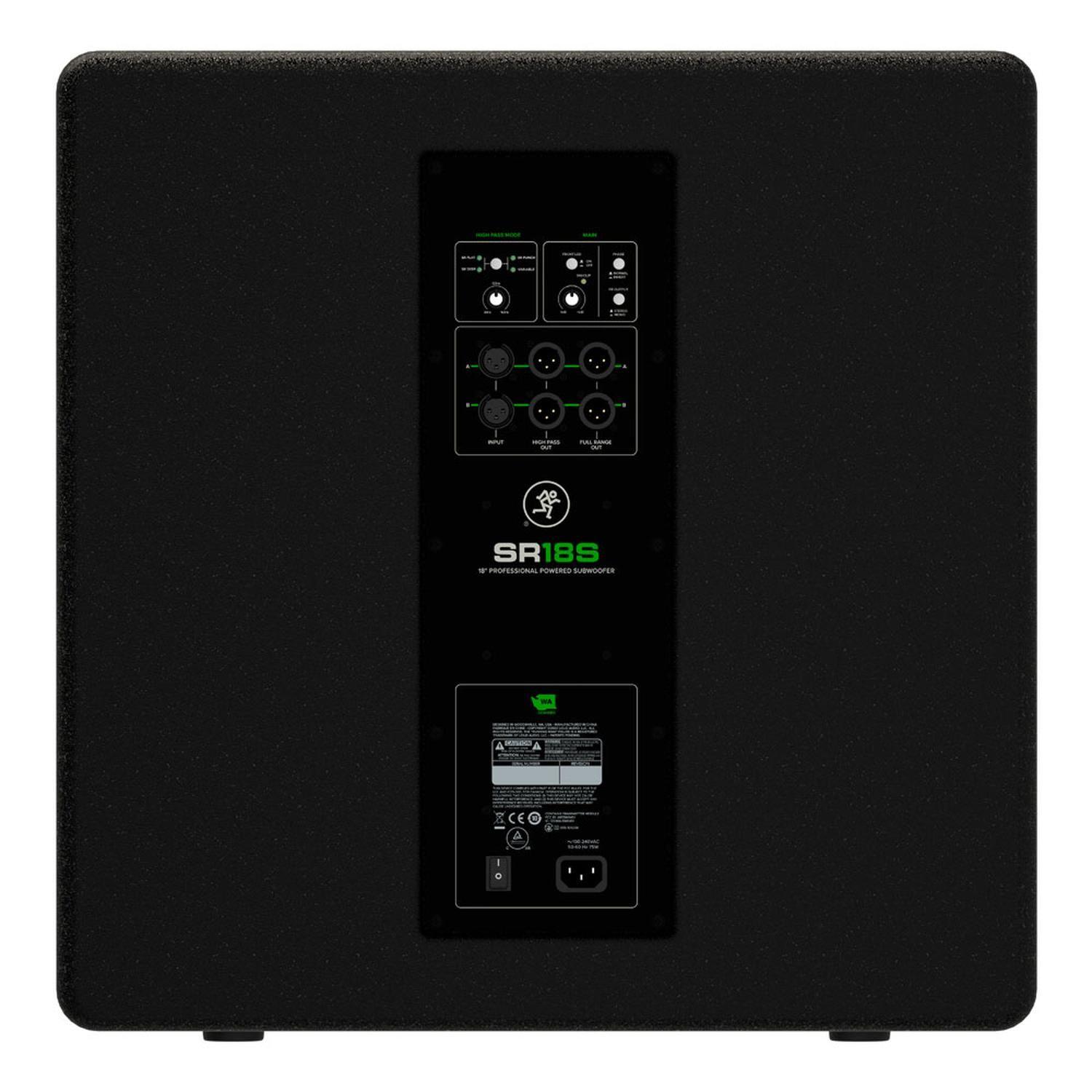 SUBWOOFER ACTIVO MACKIE SR18S-2