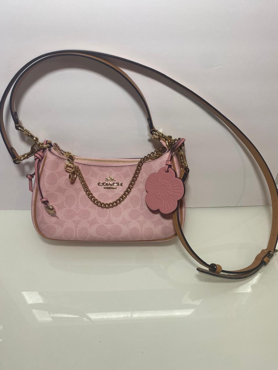 Bolso de Hombro Teri Powder Pink-3