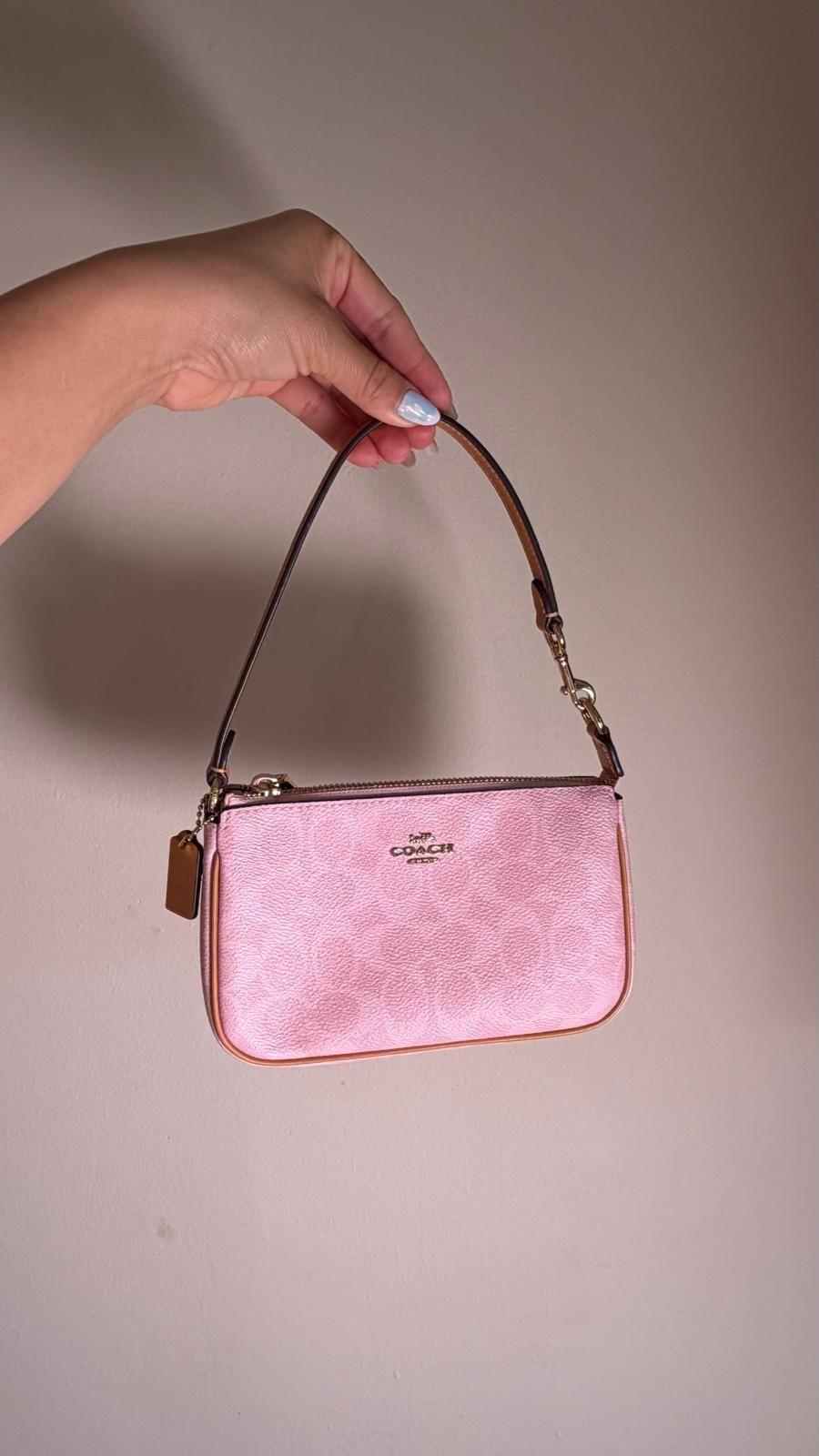 Cartera Nolita 19 Pink Coach-4