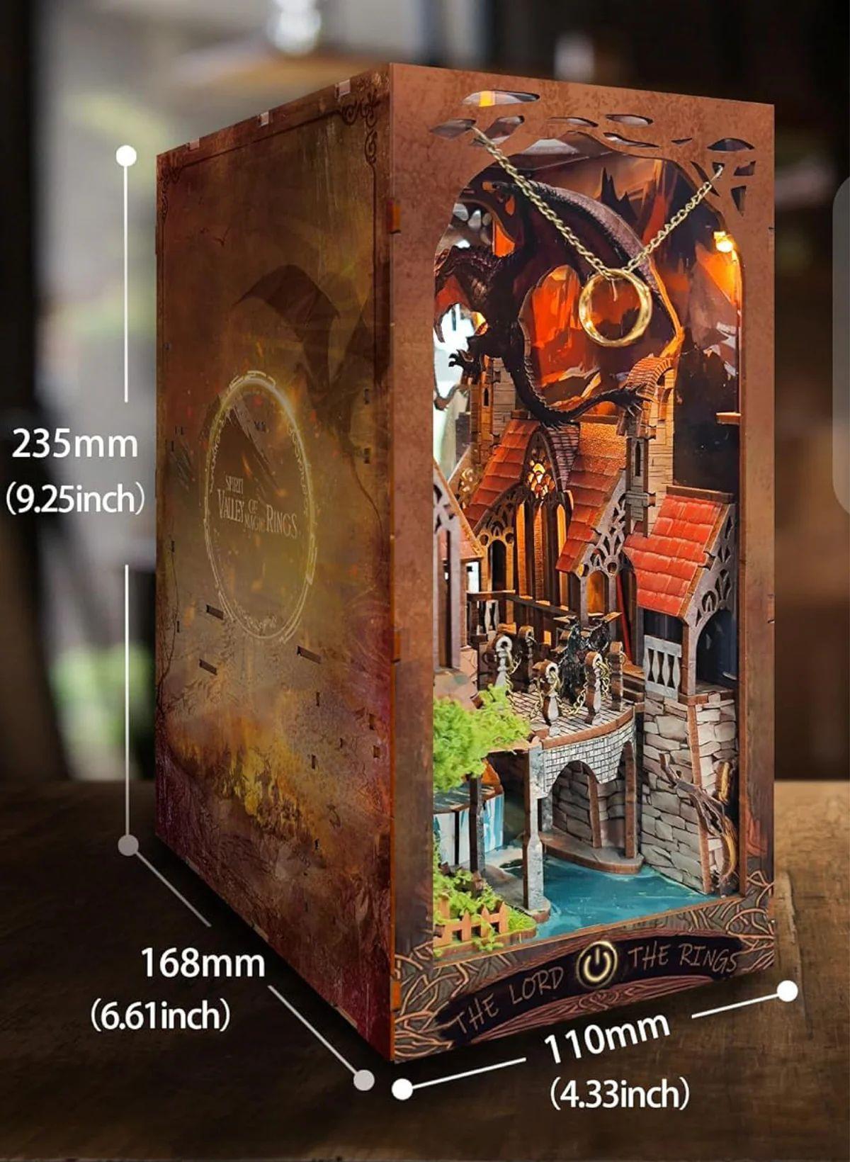 Separador de Libros - El valle de los Anillos - tematica de "El Señor de los Anillos".-3