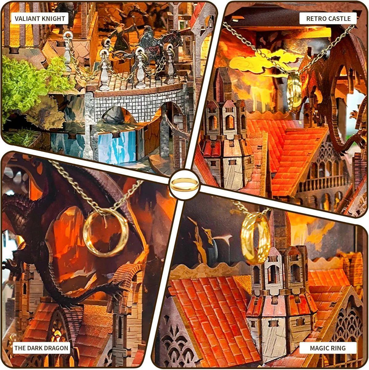 Separador de Libros - El valle de los Anillos - tematica de "El Señor de los Anillos".-7