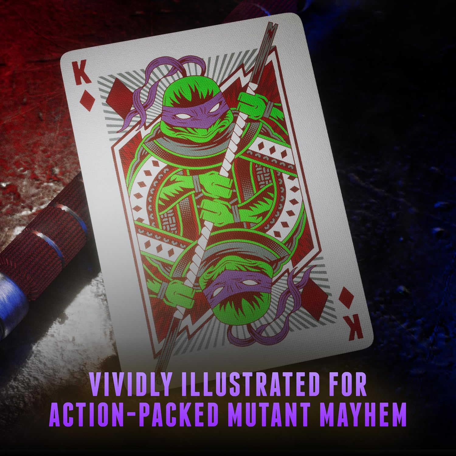 theory11 TEENAGE MUTANT NINJA TURTLES - Baraja Premium de Lujo-6
