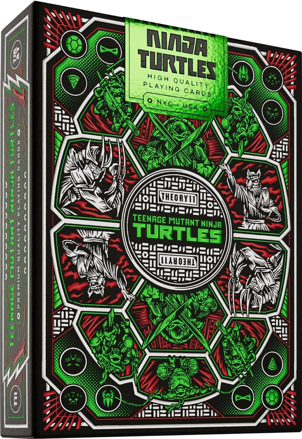 theory11 TEENAGE MUTANT NINJA TURTLES - Baraja Premium de Lujo-8