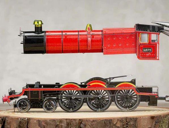 Expreso de Hogwarts con Riel (Harry Potter) - Maqueta 3D de Metal (Metal Earth)-2