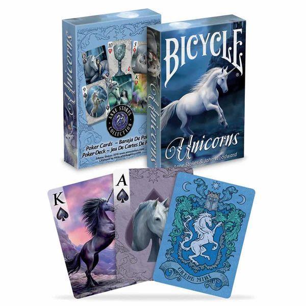 BICYCLE® UNICORNS de Anne Stokes-3