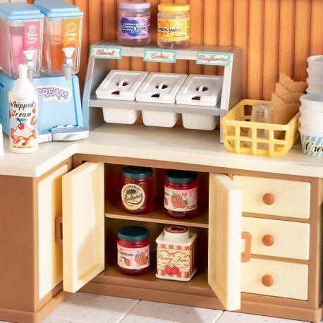 Miniatura Heladería Vintage - Flavorful Ice Cream Shop DIY (Rolife)-2
