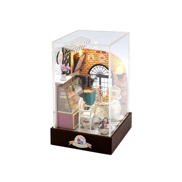 Casa Miniatura DIY "Sweet Cake" con Luces LED Kit de Madera S2201-5