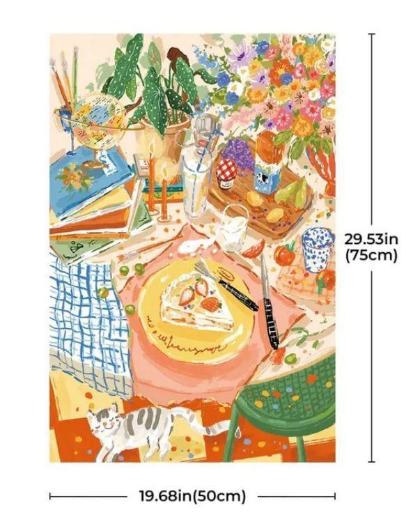 Rompecabezas 1000 Piezas "Leisurely Holiday" - Escena Veraniega (Rolife)-5