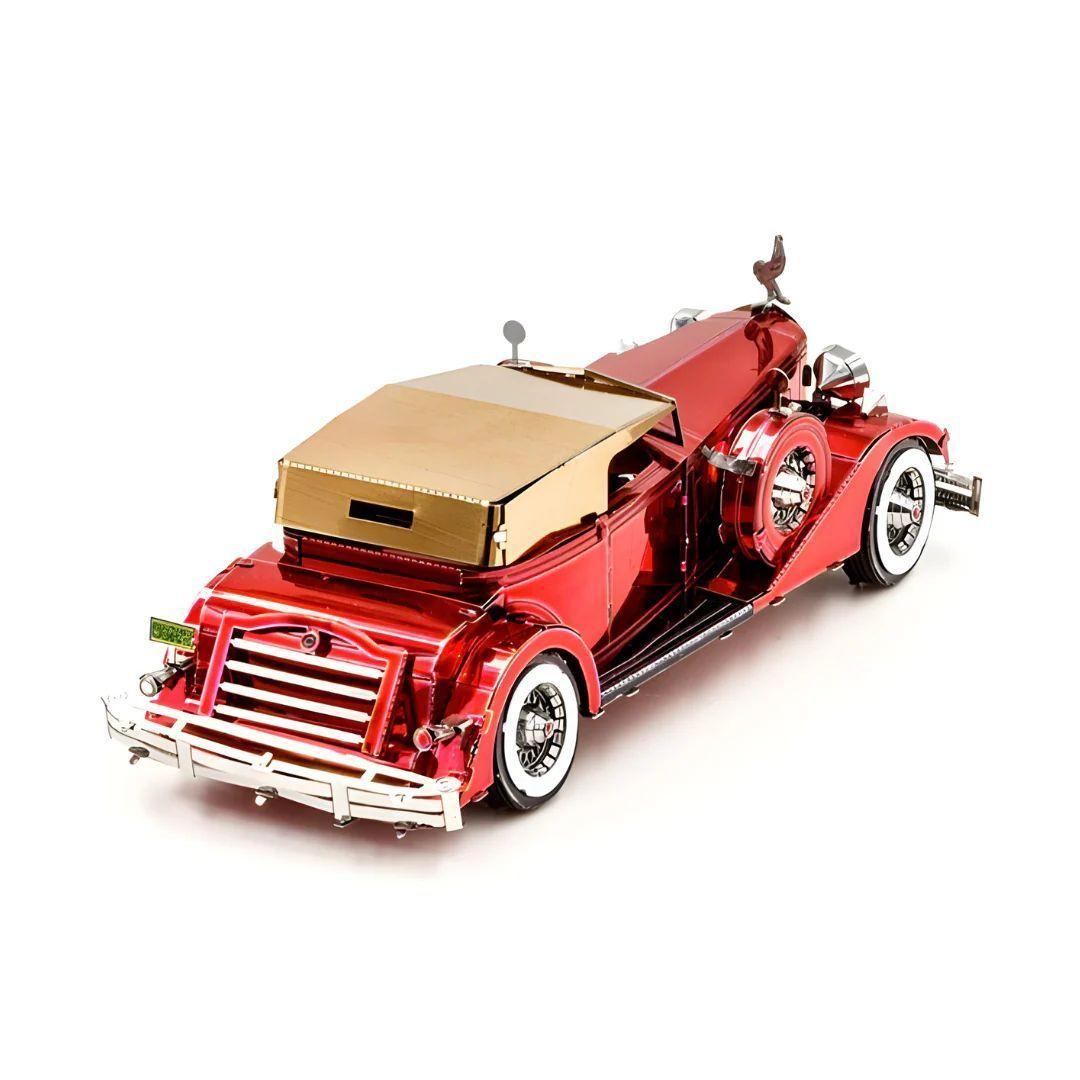 Packard Twelve Convertible Sedan 1934 Puzzle 3D de Metal-2