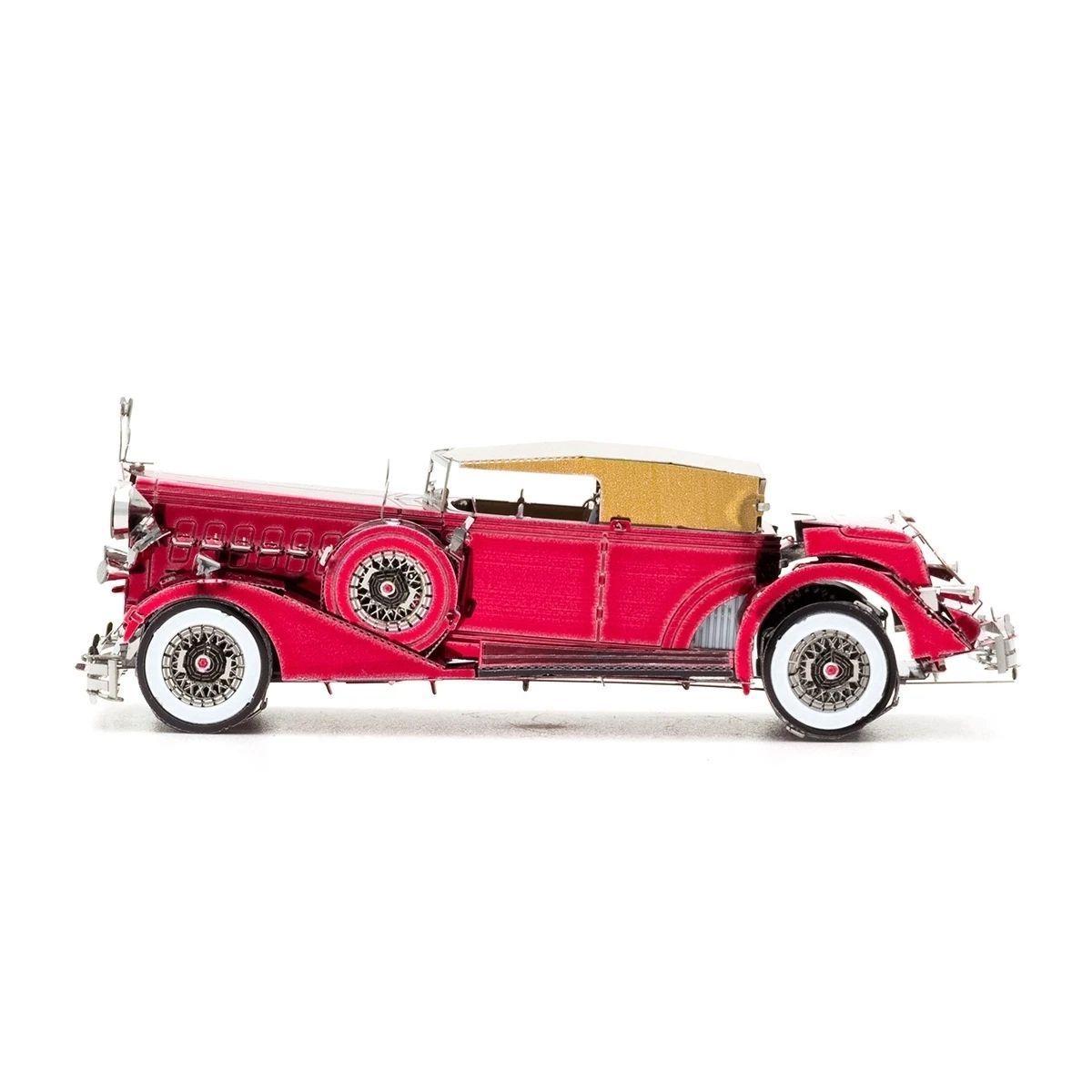Packard Twelve Convertible Sedan 1934 Puzzle 3D de Metal-3