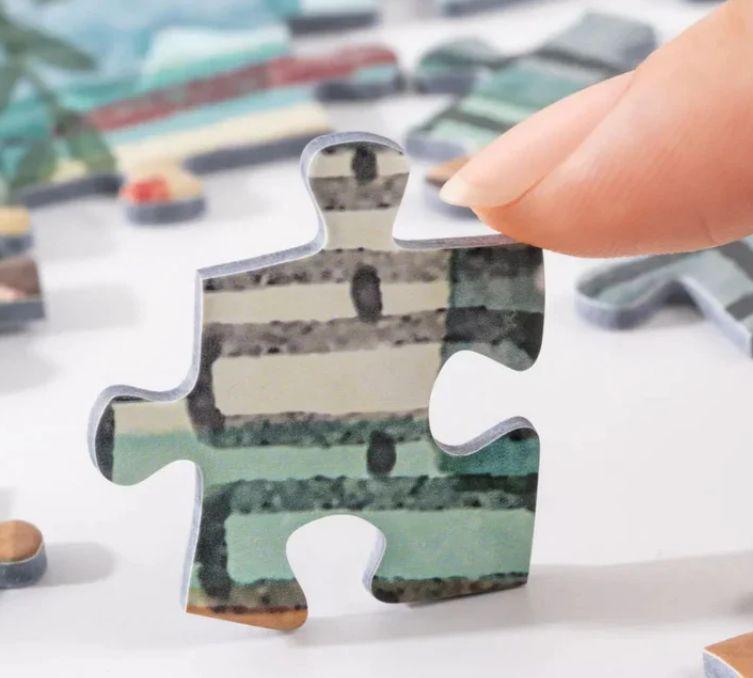 Rompecabezas 1000 Piezas "Ocio en París" - Escena Parisina (Rolife)-3