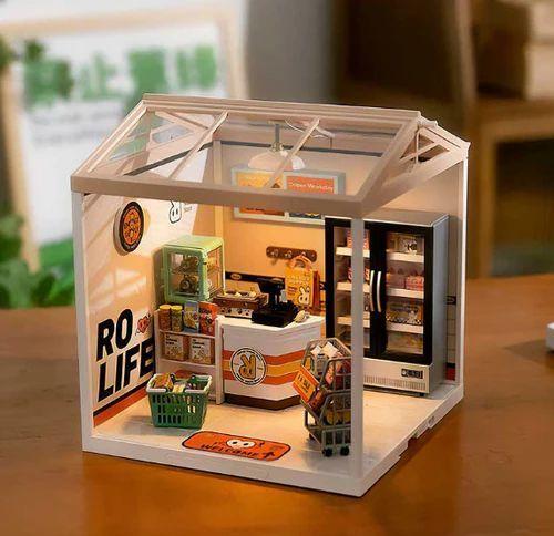 Maqueta de Super Store Mini Market-2