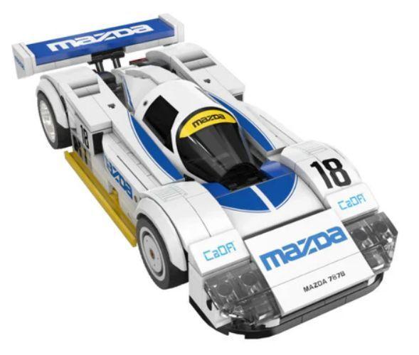 Auto de Carreras Mazda 787B (Le Mans 1991) - Set de Bloques 1:24 (CaDA)-2