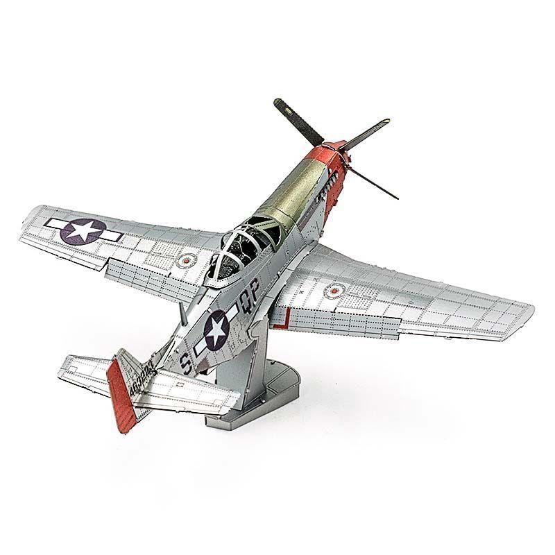 Avión Mustang P51D Sweet Arlene Puzzle 3D Metal Earth-2