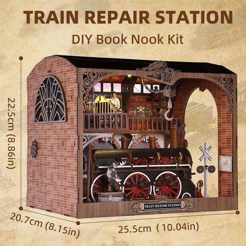 BookNook Estación de Reparación de Tren - Separador de libros (CH06)-2