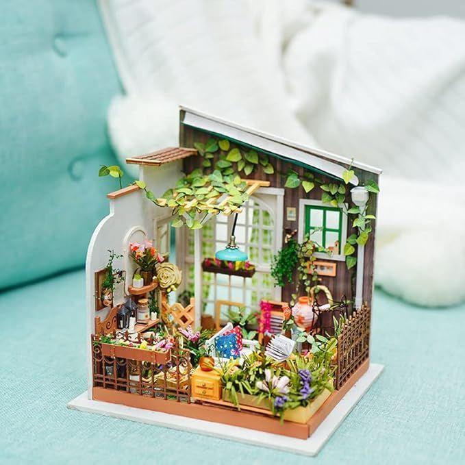 Miniatura DIY "Miller's Garden" - Invernadero para Armar (Robotime)-2