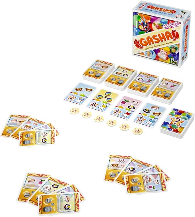 Juego de cartas Gasha-2